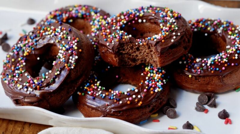 Double Chocolate donut