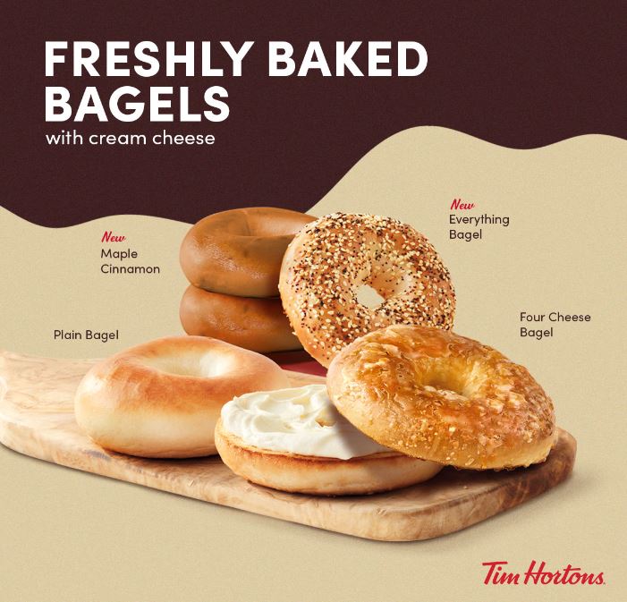 How Much is a Bagel at Tim Hortons