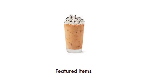 Tim Hortons Kamloops Featured Items Menu with Prices