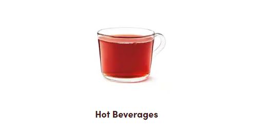 Tim Hortons Kamloops Hot Beverages Menu with Prices