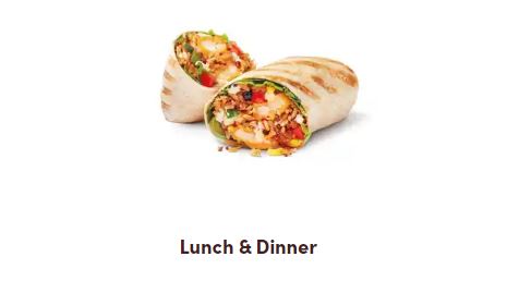 Tim Hortons Kamloops Lunch & Dinner Menu with Prices